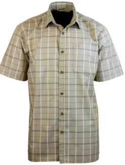 Chemise manches courtes Bakelite Kaki