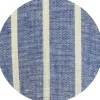 Chemise manches courtes Boum bleu à rayures