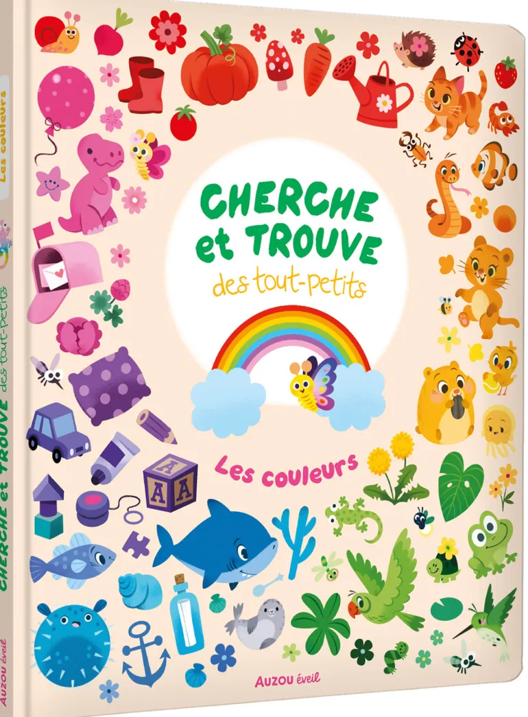 Cherche et trouve des tout-petits - Les couleurs