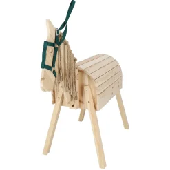 Cheval de jardin en bois