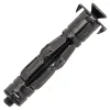 Cheville corps creux acier zingué M5 + vis TF noir (x12)