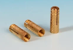 Chevilles laiton Ø6 mm x 40mm