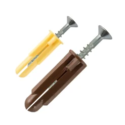 Cheville universelle Crampon® dégrappée Ø6/Ø8 + vis (x20)