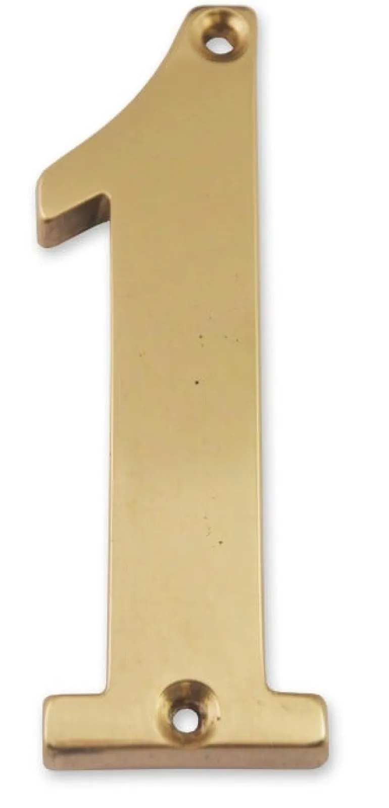 Chiffre en laiton massif N°1 H.97mm CHAPUIS
