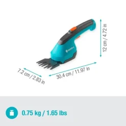 Cisaille à gazon sur batterie AccuCut Li 8cm GARDENA
