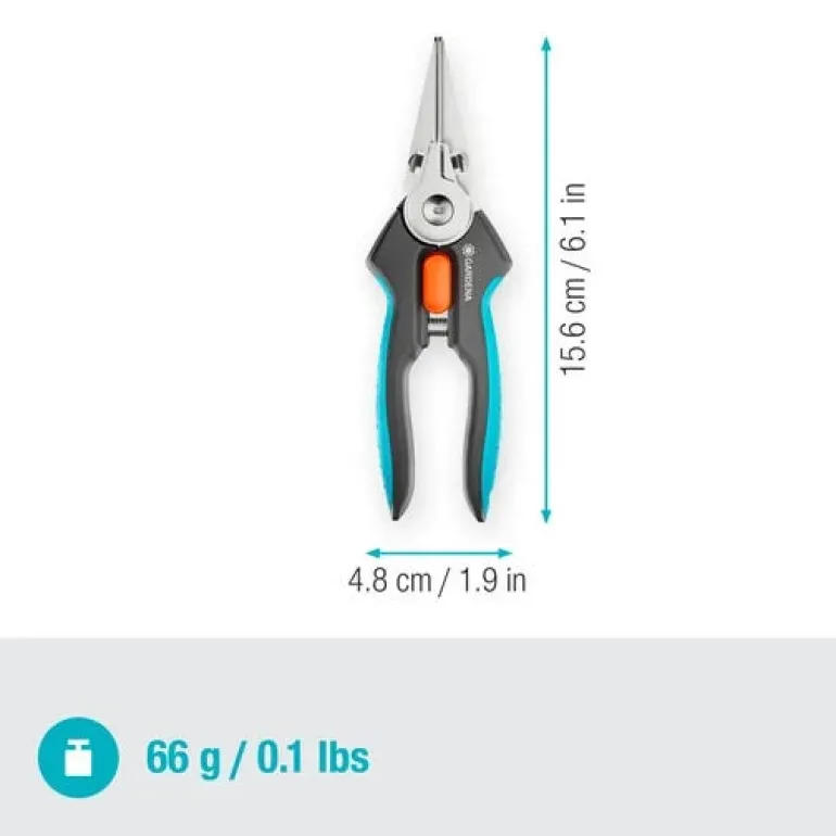 Ciseaux de récolte avec pince de maintien Gripcut GARDENA