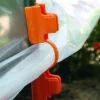 Clips pour tuteur Orange - Lot de 10 clips Ø13mm
