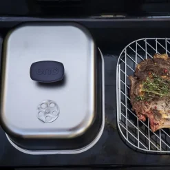 Cloche de cuisson rectangulaire en inox