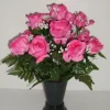 Cône de roses
