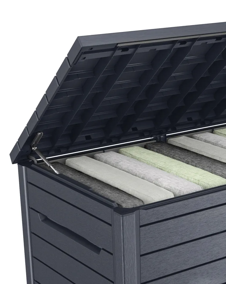 Coffre de rangement extérieur 870L Ontario gris