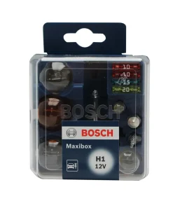 Coffret de secours lampes+fusibles H1 12V Maxibox BOSCH