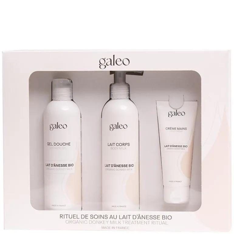 Coffret soins au lait d'anesse bio GALEO