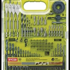 Coffret vissage perçage 90 accessoires RYOBI