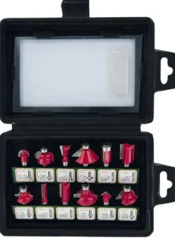 Coffret 12 fraises défonceuses TIVOLY