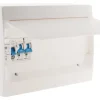 Coffret 1 rangée 13 modules équipé blanc