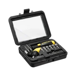 Coffret tournevis avec porte-embouts à cliquer 25 pièces