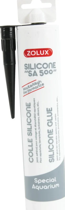 Colle silicone noire pour aquarium 310ml