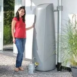Collecteur 400 L Gris robinet laiton eco GARANTIA