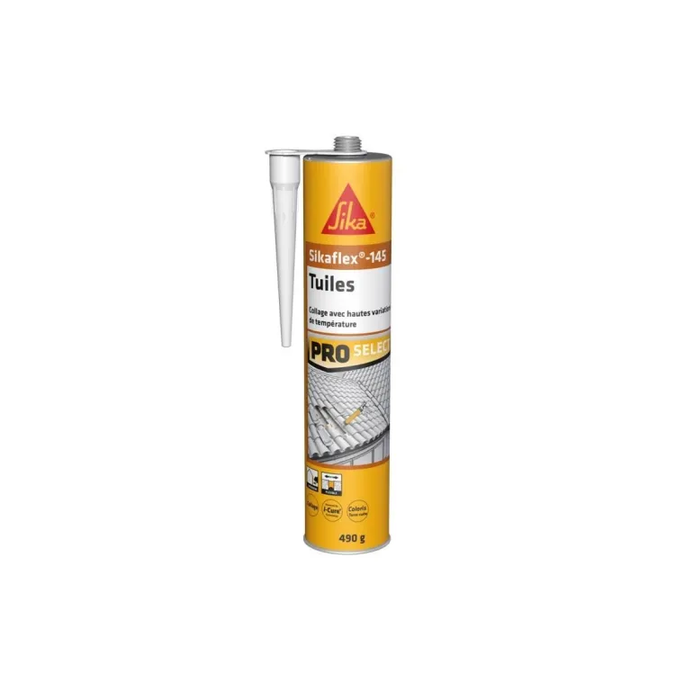Colle mono composante polyuréthane Sikaflex 145 Tuiles 490g