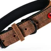 Collier pour chien cuir confort 25mm 41/53 cm marron ZOLUX