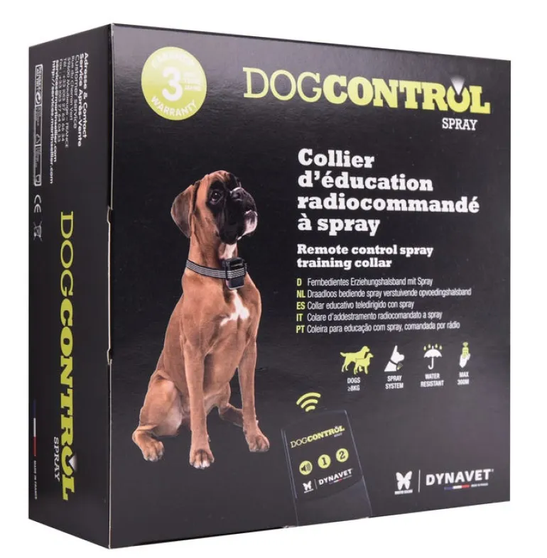 Collier antiaboiement à spray Dogcontrol