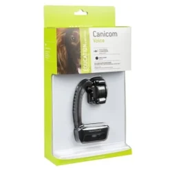 Collier d'éducation sans stimulation Canicom Voice noir