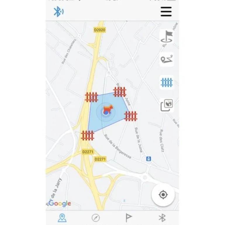 Collier de localisation CANICOM GPS MINI avec stimulation