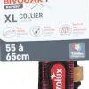 Collier pour chien bivouak 55-65cm 25mm rouge ZOLUX