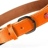 Collier pour chien cuir classique 25mm 39/49 cm fauve ZOLUX