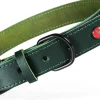 Collier pour chien cuir classique 14mm 24/31cm vert ZOLUX