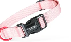 Collier pour chien nylon classique 20mm 31/48 cm rose ZOLUX