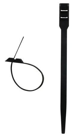 20 colliers 9x180mm noir