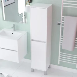 Colonne Atos blanche 160 cm AURLANE