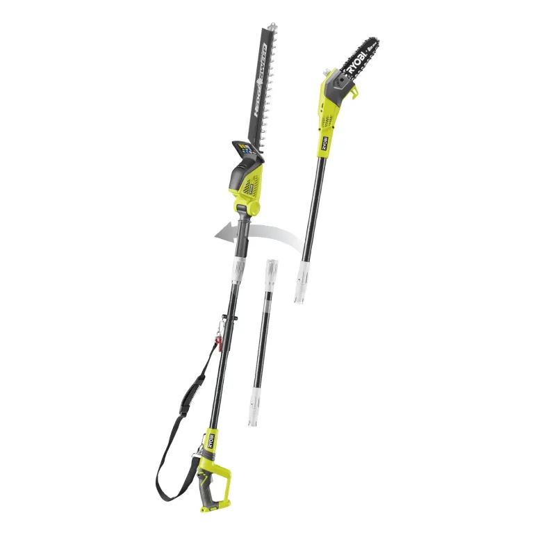 Combo 2en1 élagueur+taille-haie sur perche 18V (vendu seul)