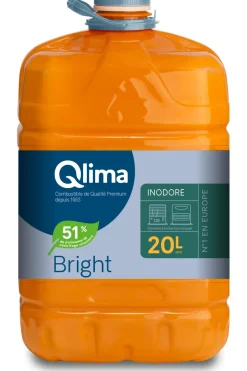Combustible liquide Qlima Bright pour poêles 20L