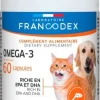 Complément alimentaire chien/chat Oméga-3 60 capsules