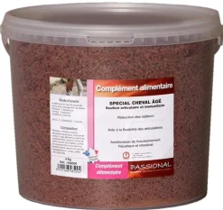 Complément alimentaire spécial cheval âgé 4kg PASSIONAL
