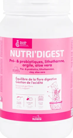 Complément pour flore intestinale Nutri'Digest 900 g RAVENE
