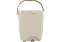 Composteur de cuisine Bokashi Pure 15L beige + activateur