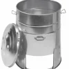 Composteur en acier galvanisé avec une trappe 120L