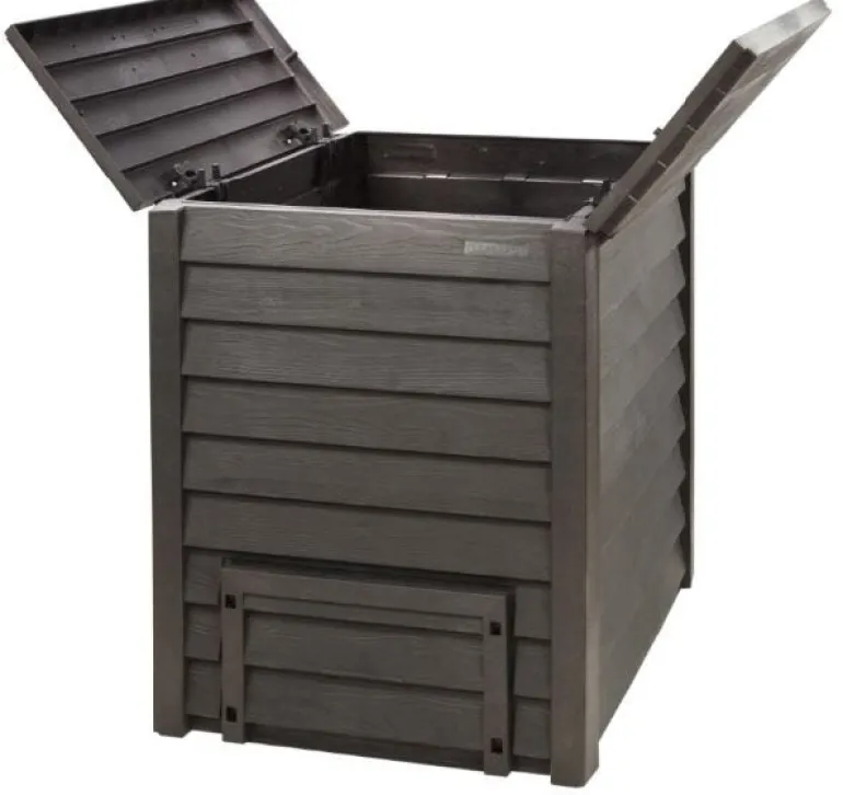 Composteur Thermo-Wood 400 L avec grille de fond GARANTIA