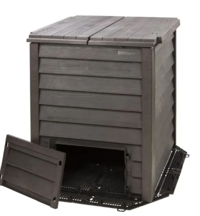 Composteur Thermo-Wood 400 L avec grille de fond GARANTIA