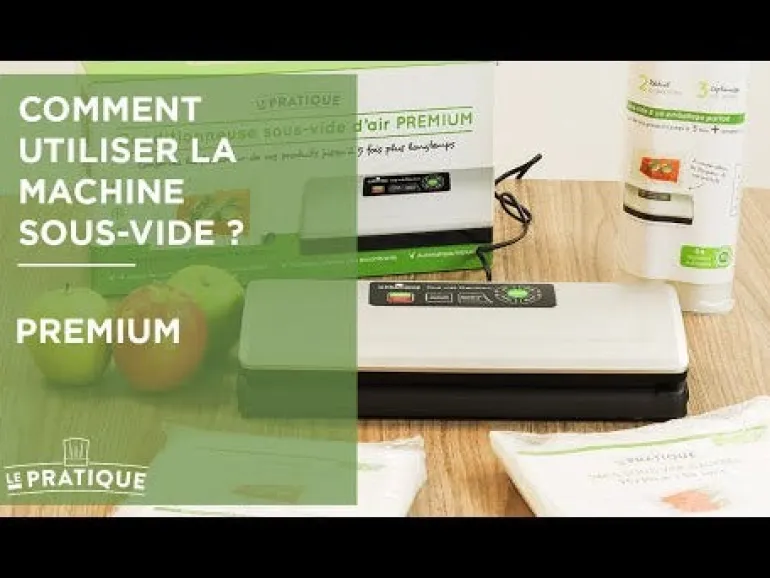 Conditionneuse sous vide Essentielle 120W LE PRATIQUE