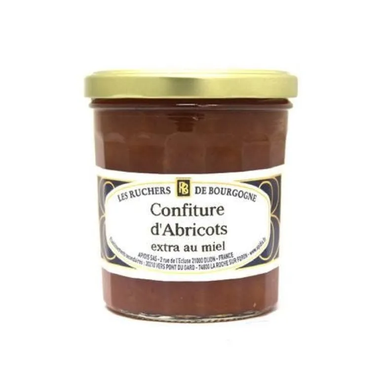 Confiture abricots au miel 375g