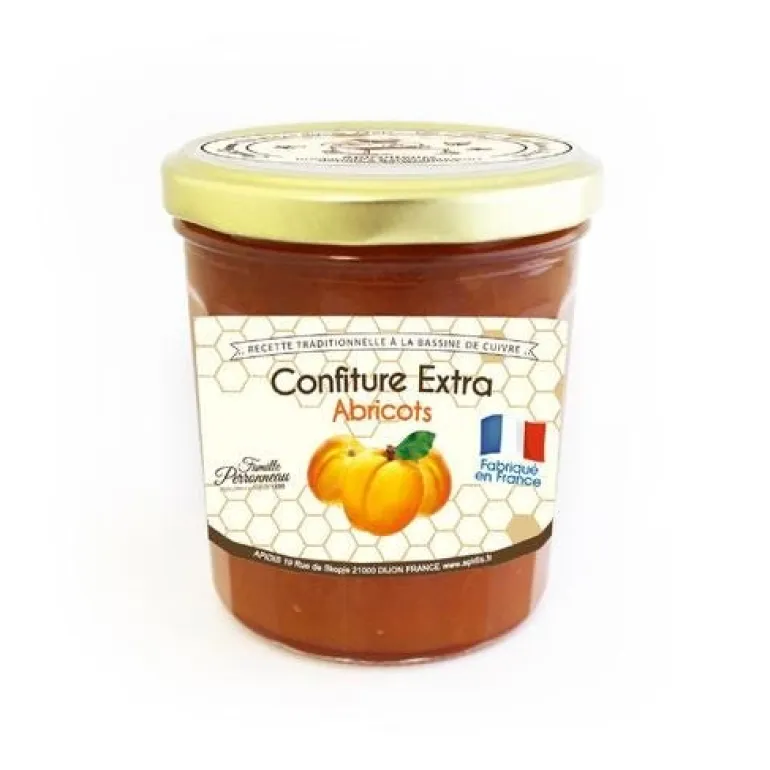 Confiture abricots au miel 375g