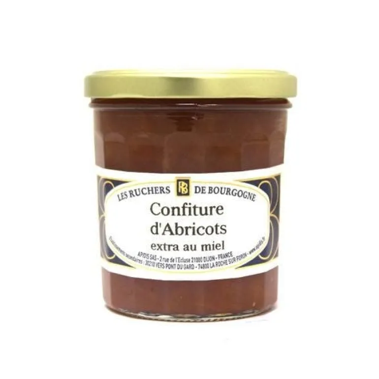 Confiture abricots au miel 375g