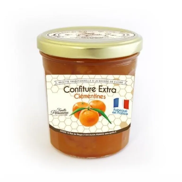 Confiture de clémentines au miel 375g