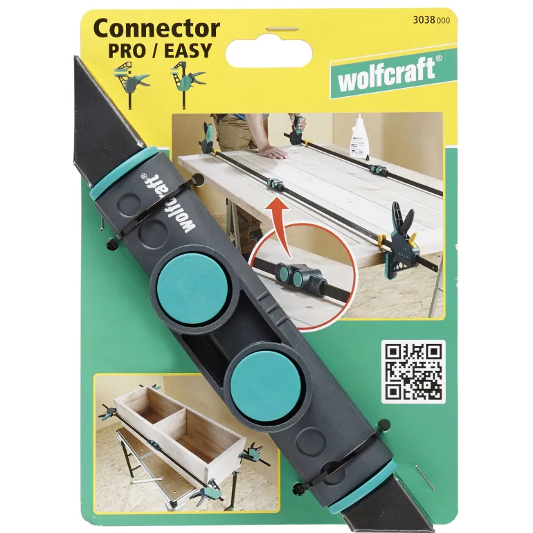 Connecteur de serre-joint à une main WOLFCRAFT