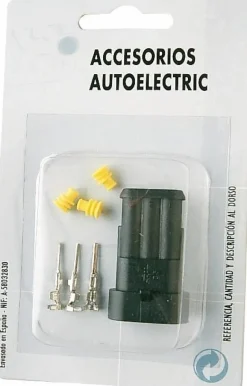 Connecteur étanche femelle complet 3 voies