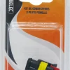 Connecteur étanche femelle complet 2 voies